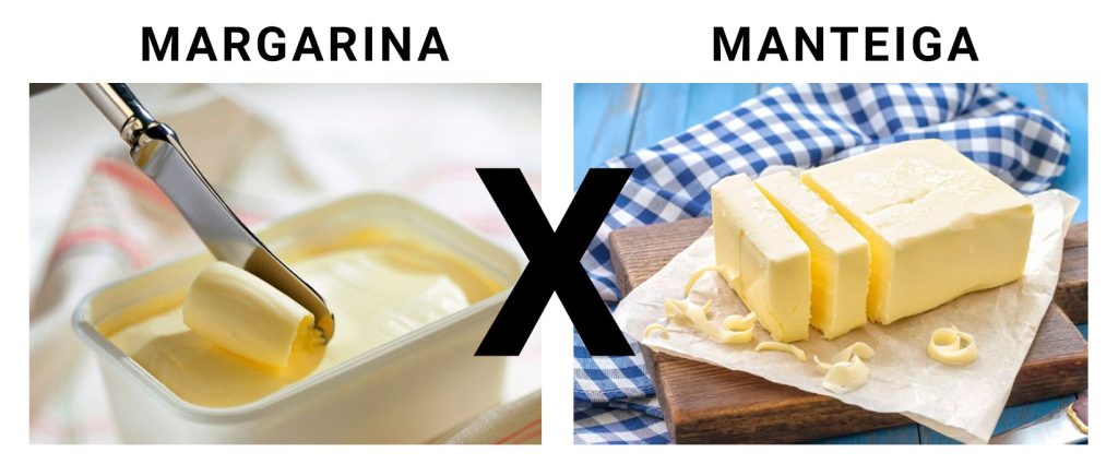 Manteiga ou Margarina