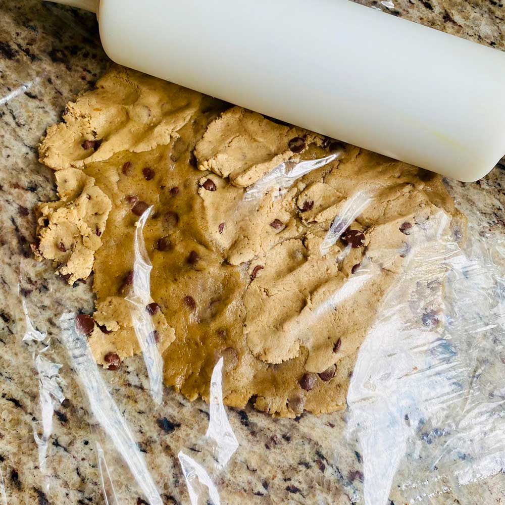abrindo massa cookie 1