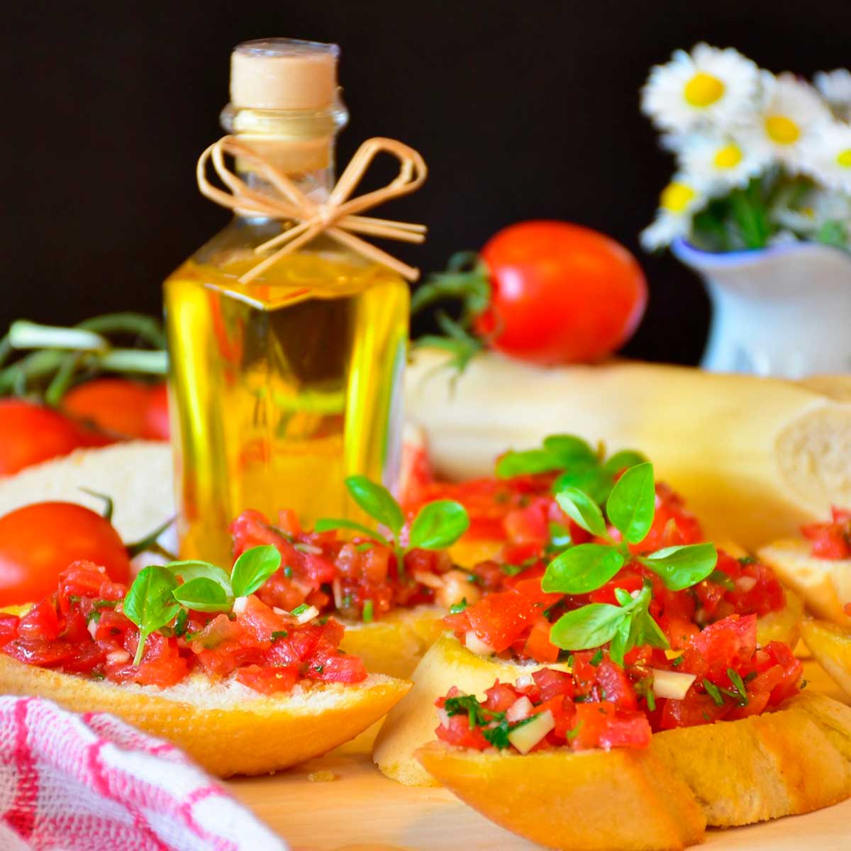 Como fazer bruschetta - 3 receitas deliciosas e fáceis de fazer