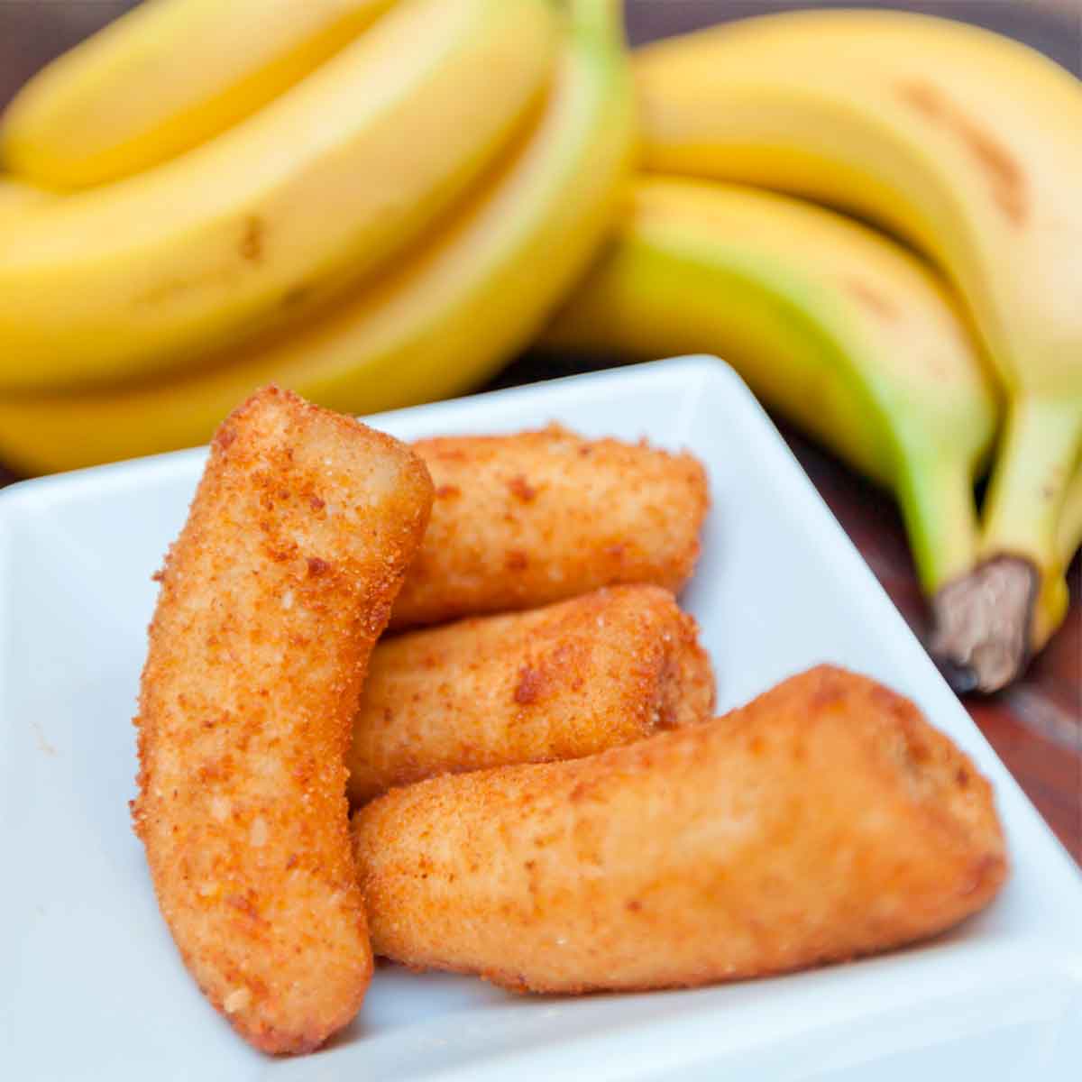 Receita de banana frita empanada - Deliciosa