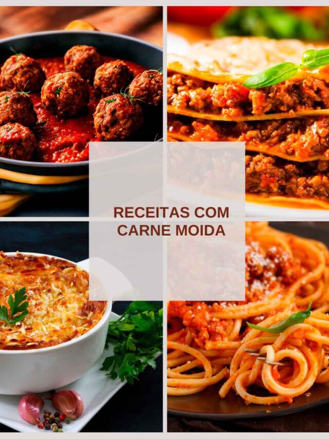 receitas com carne moida