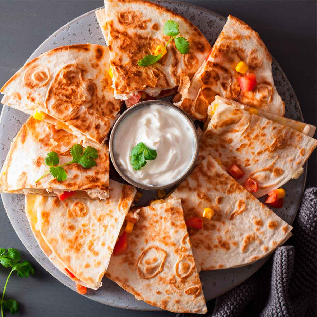 Quesadillas Receita - Muito fácil de fazer
