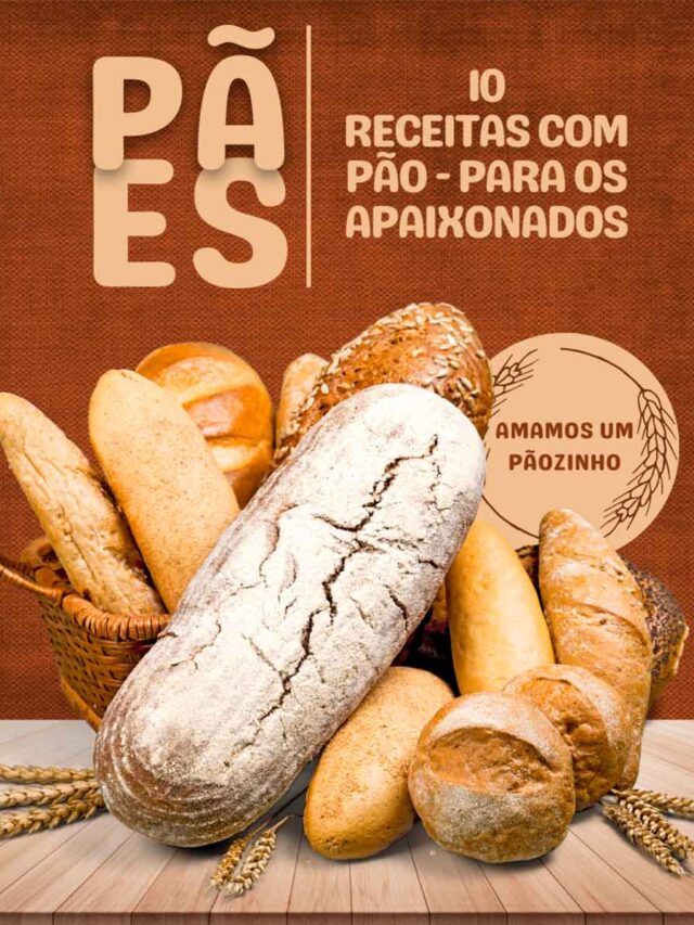 Receitas com pão