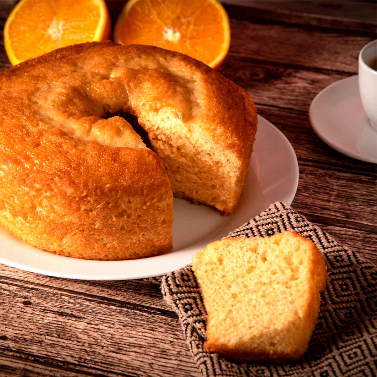 Bolo de Laranja Fofinho