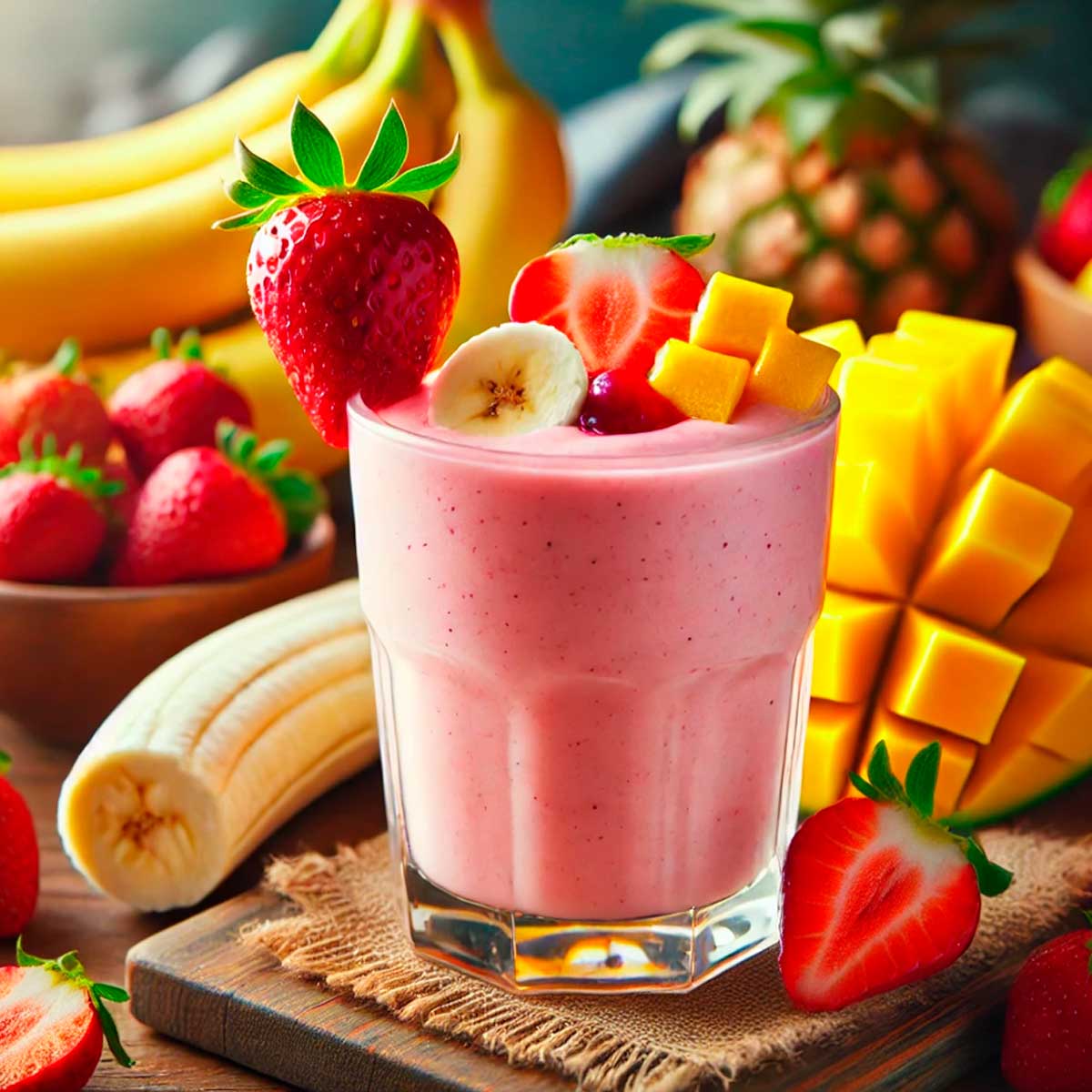 smoothie de frutas