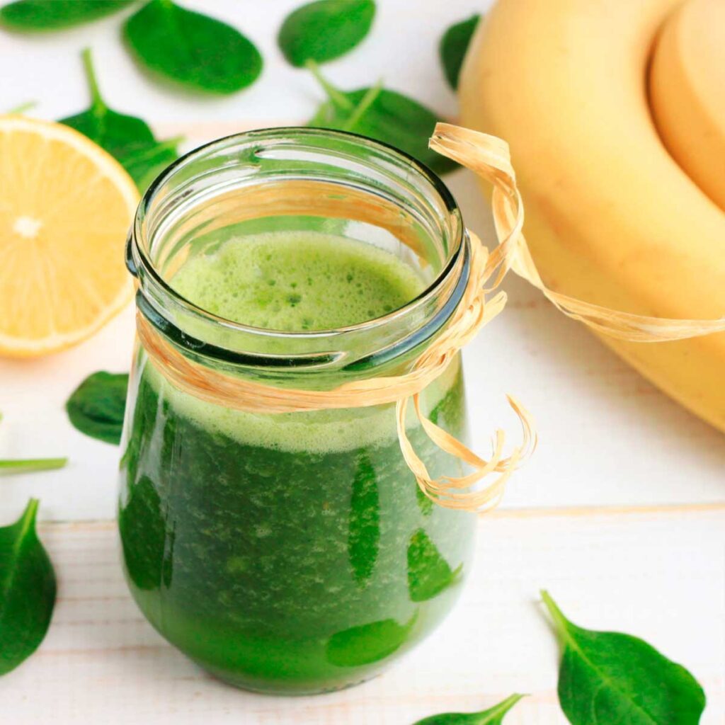 Smoothie de Banana espinafre