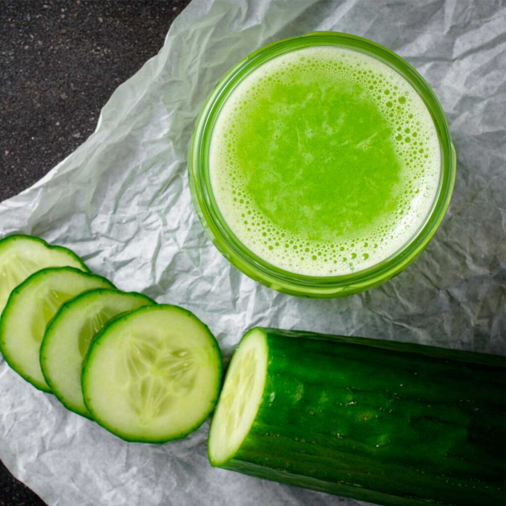 receita suco de pepino