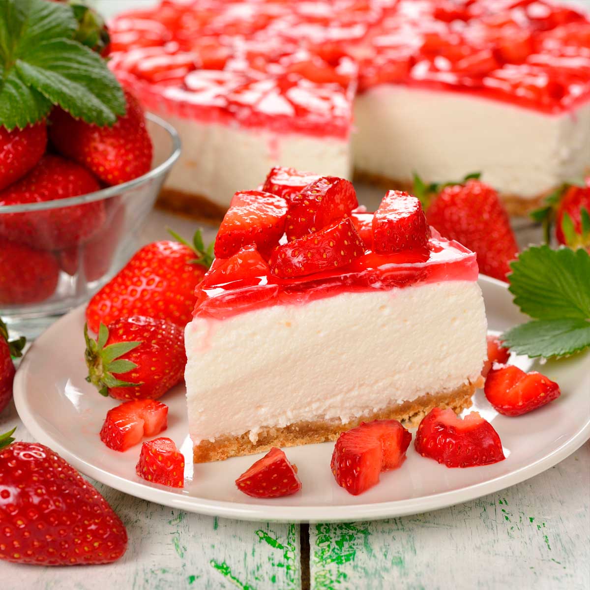 Cheesecake de Morango