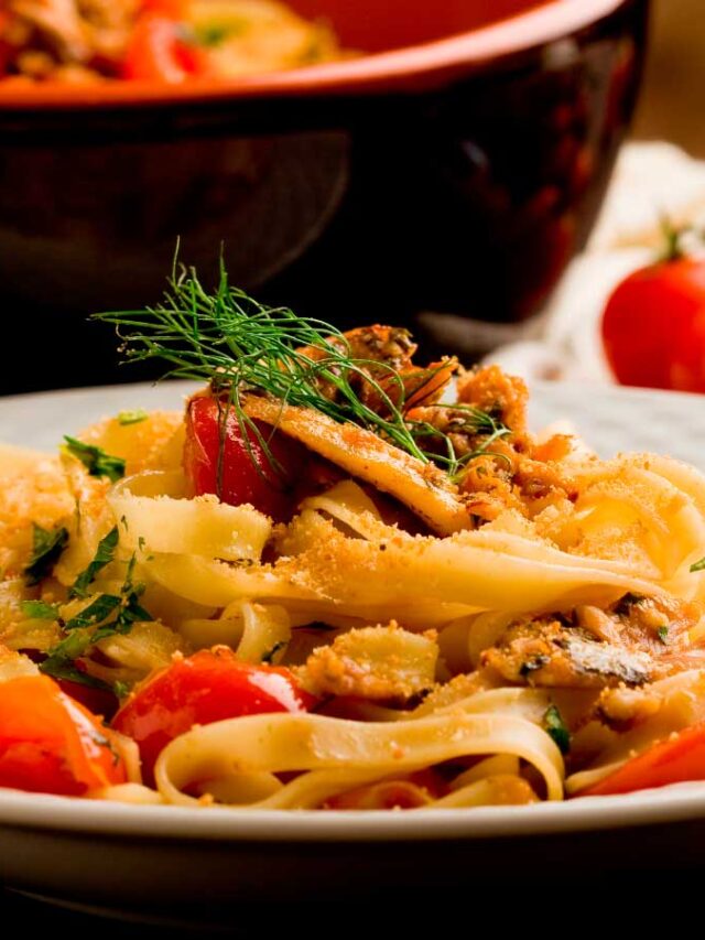 Macarrão com Sardinha