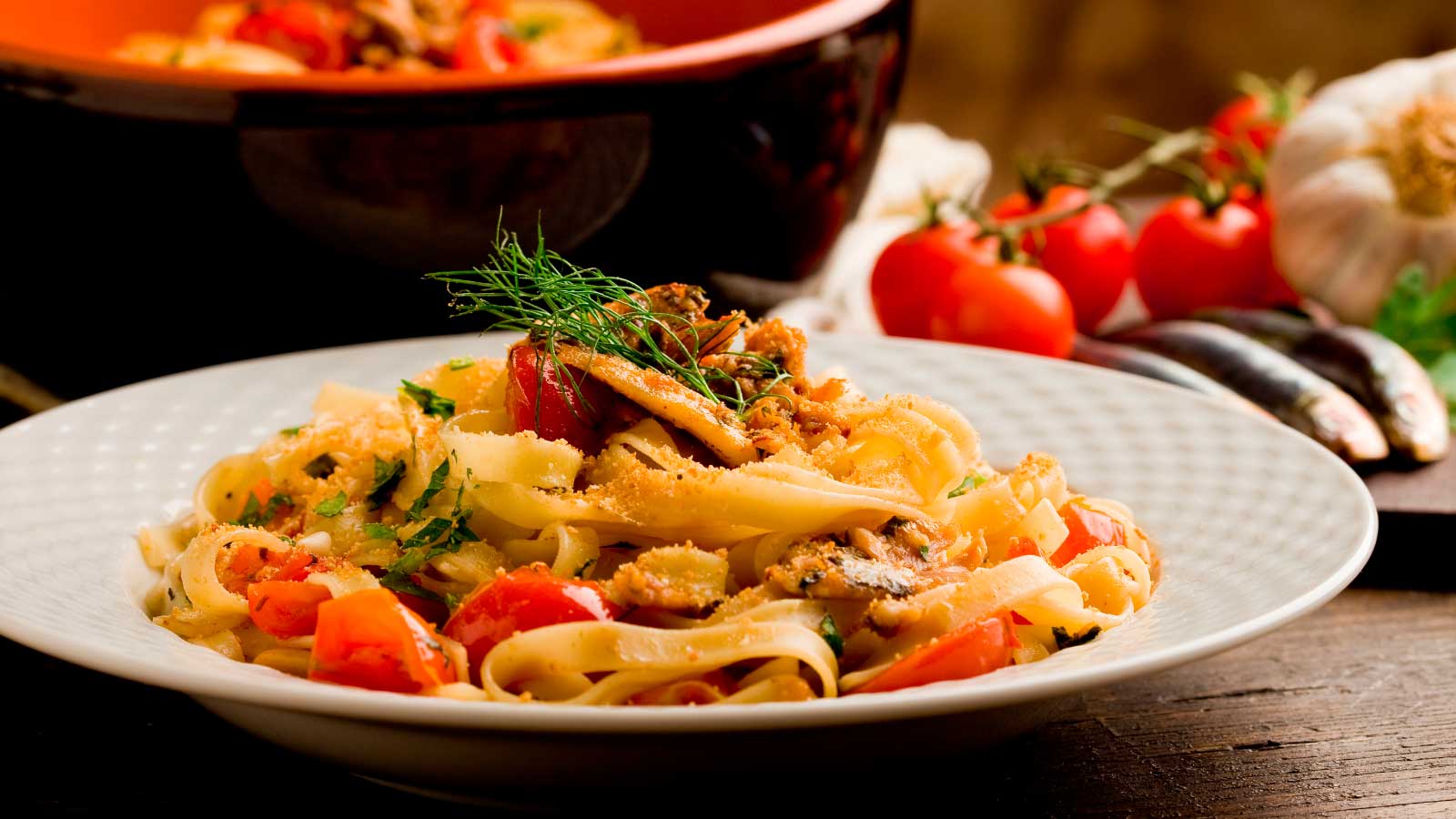 Macarrão com Sardinha