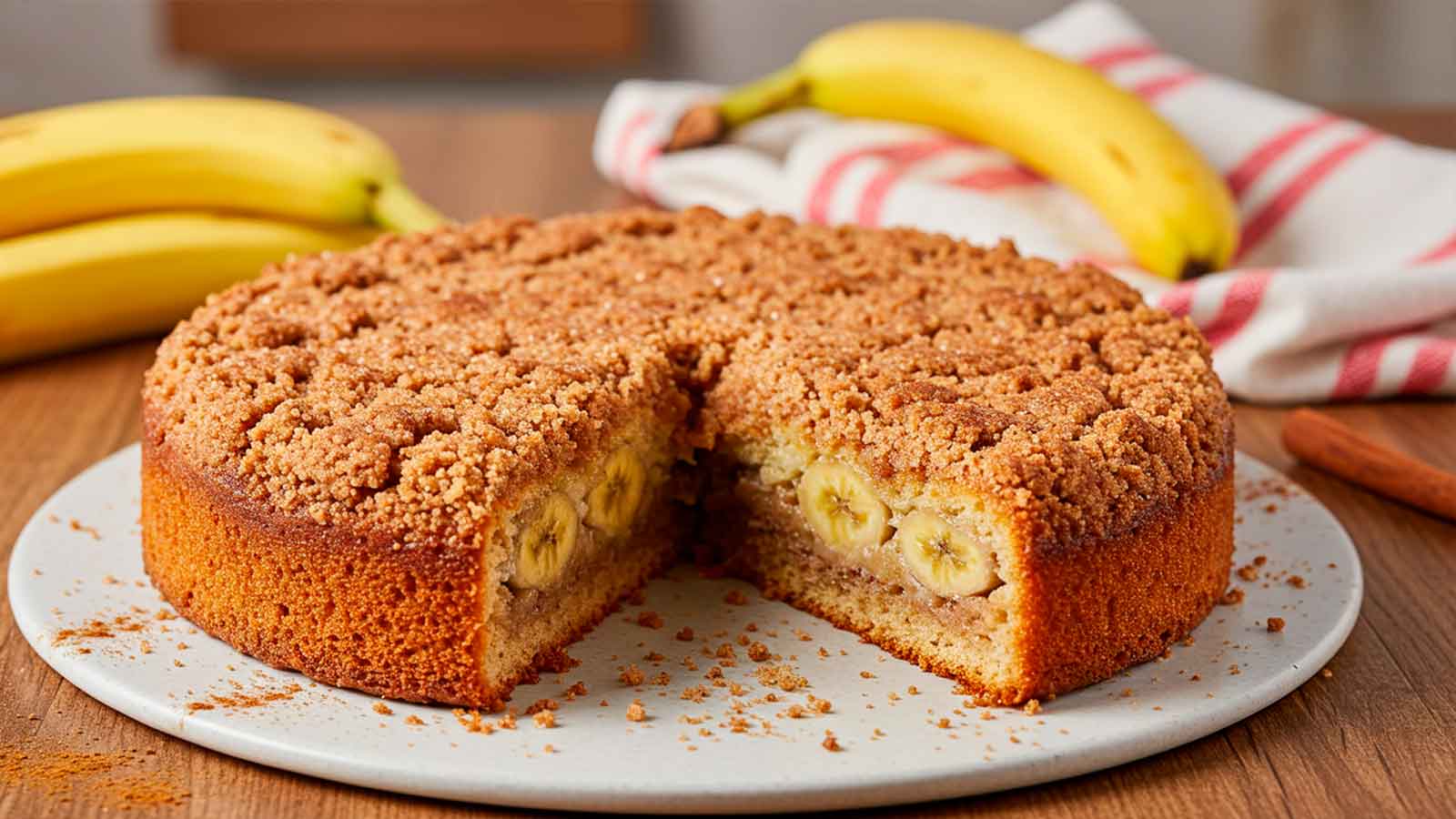 receita cuca de banana