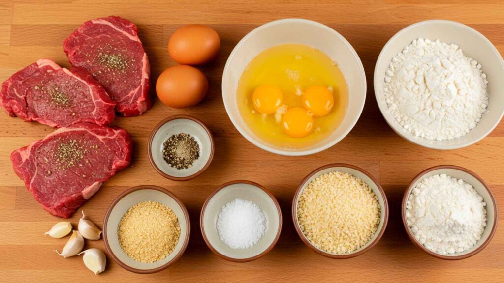 bife milanesa receita