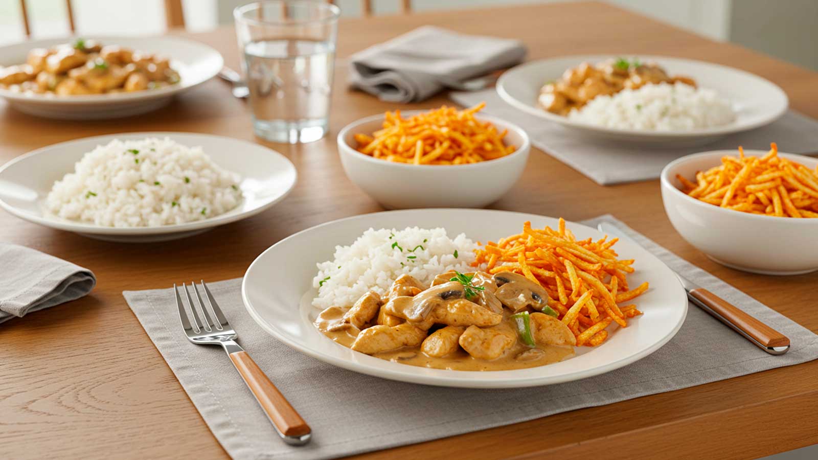 como fazer strogonoff de frango