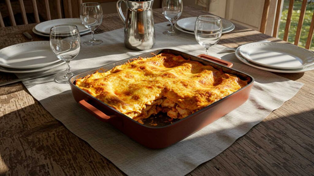 lasanha de frango receita