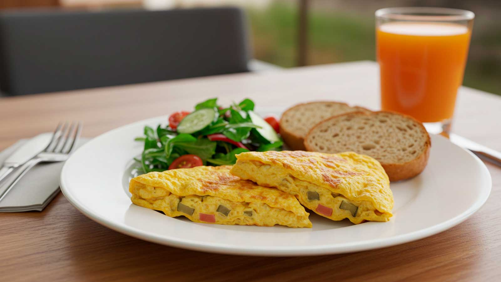 omelete na airfyer