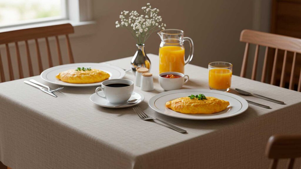 omelete na airfyer receita