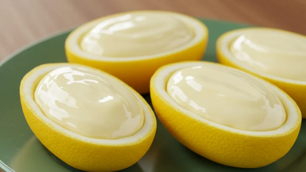 Lemon Posset apenas 3 ingredientes