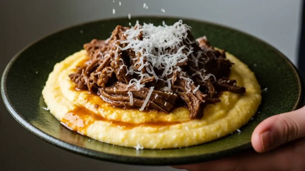 como fazer fraldinha com polenta