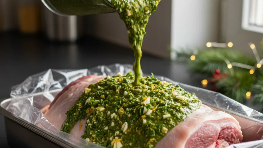 marinada para pernil de natal