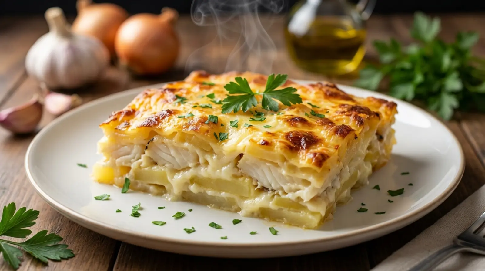 bacalhau com natas tradicional