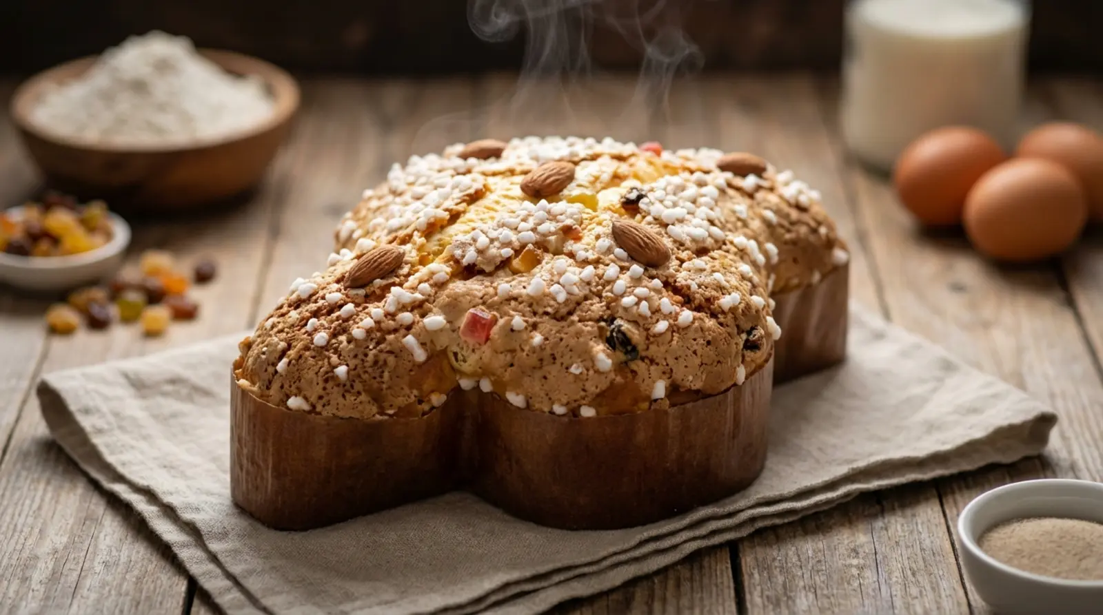 receita de colomba pascal caseira fofinha