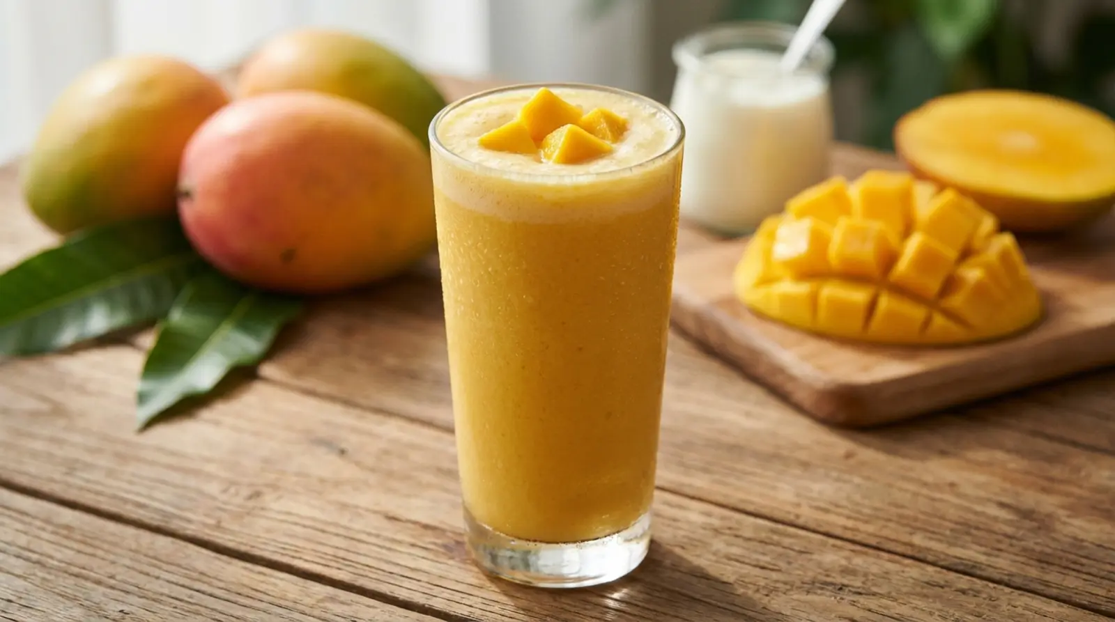 suco de manga natural cremoso