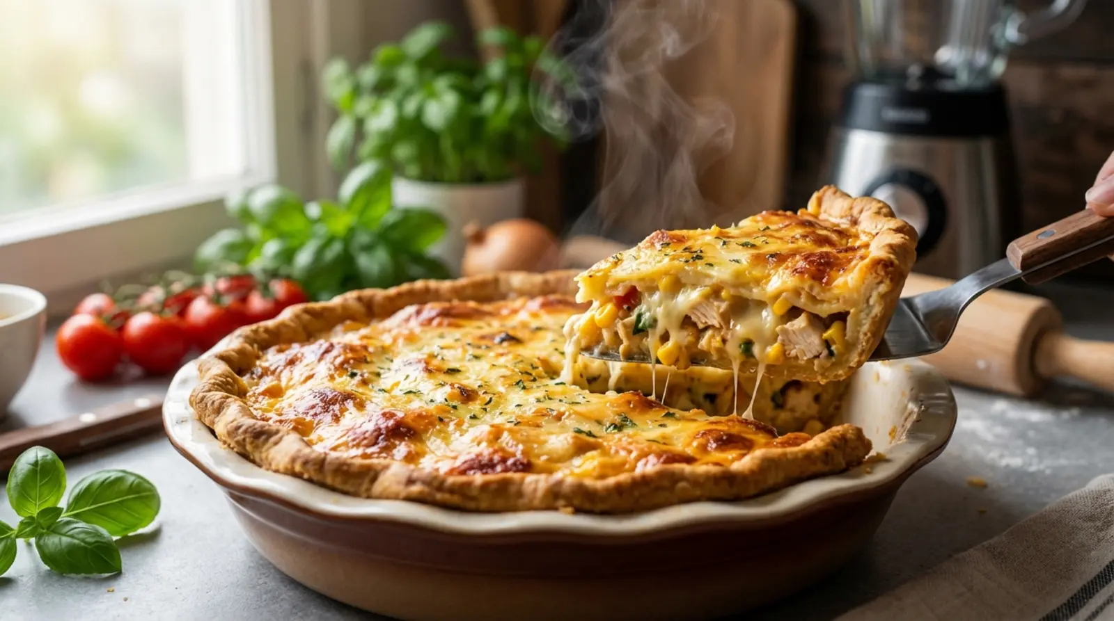 A Melhor torta salgada de liquidificador