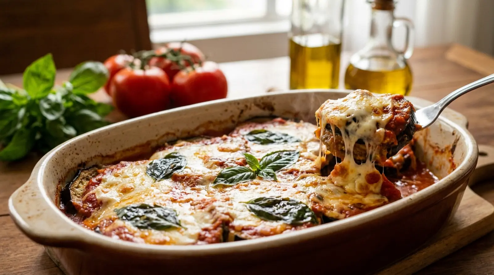 Berinjela y parmegiana