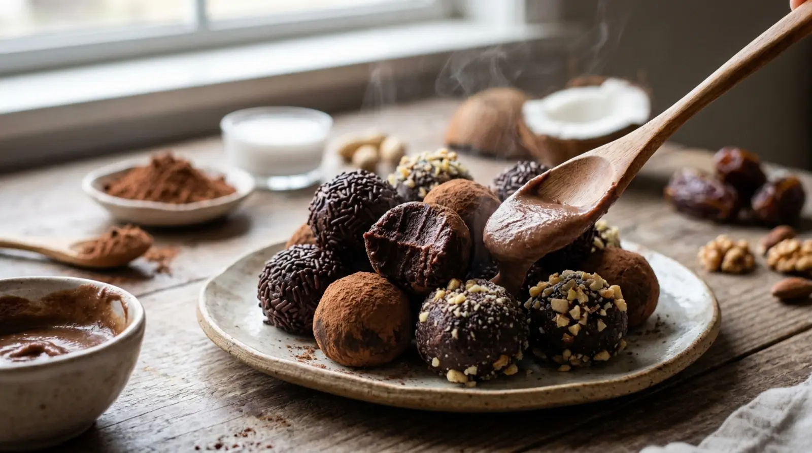 Brigadeiro vegano