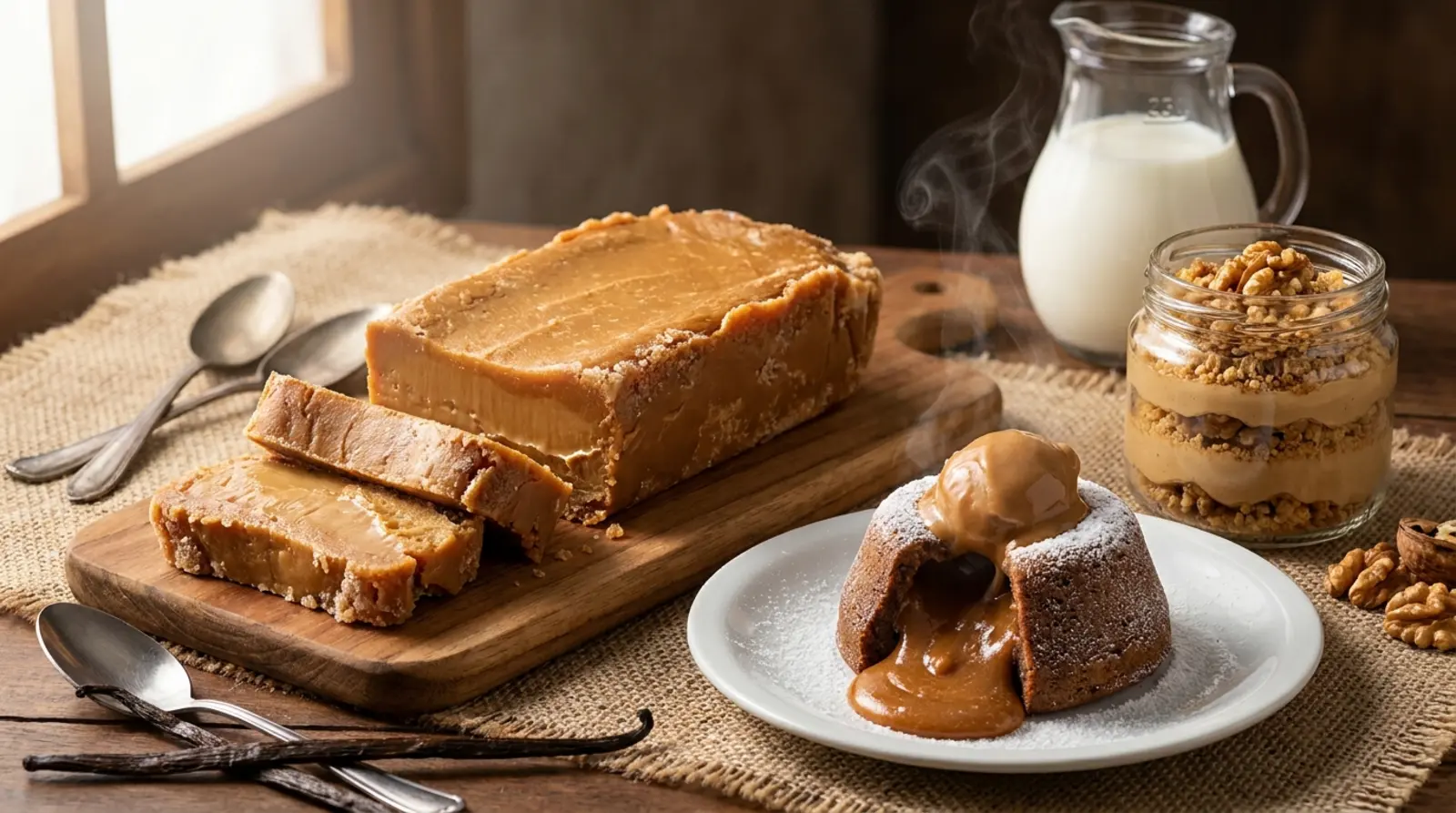 doce de leite em barra