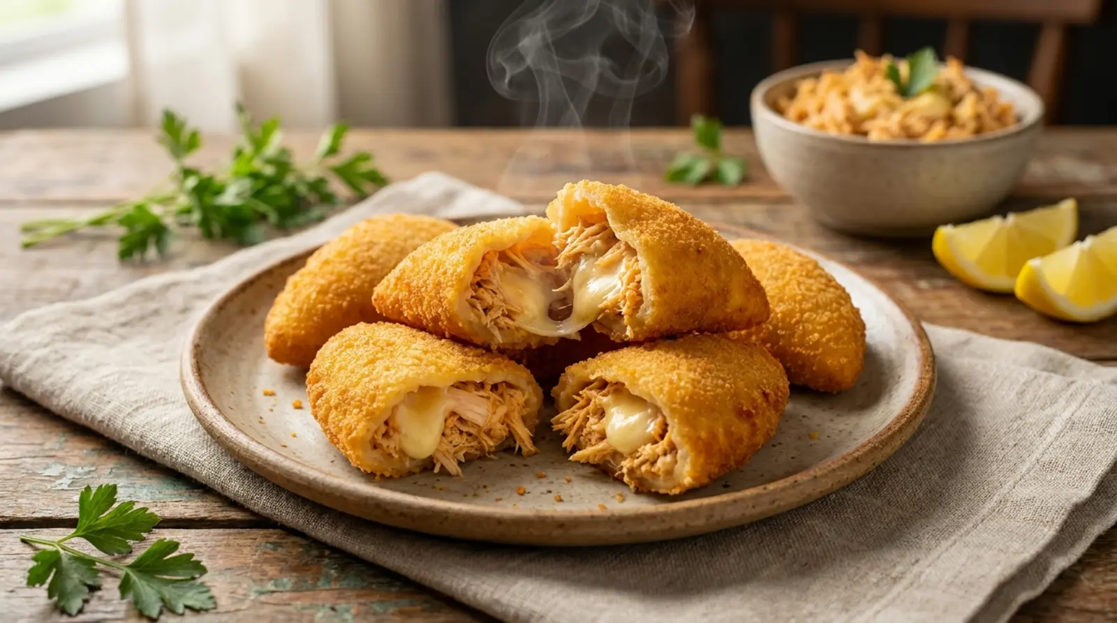 risoles de frango