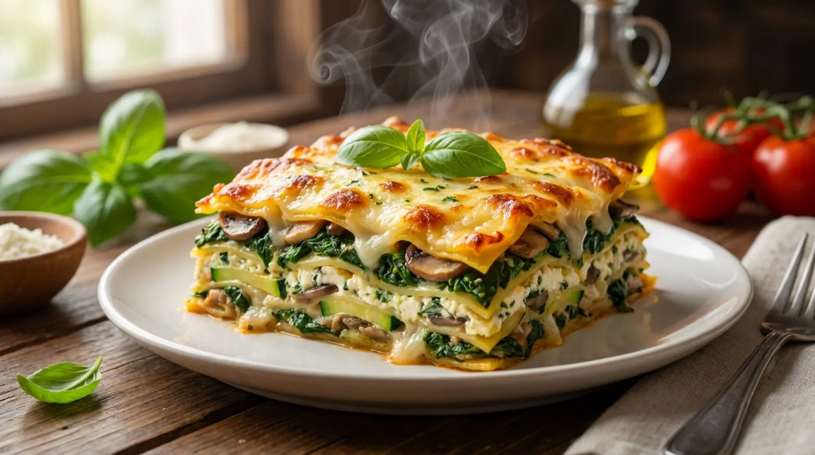 lasanha vegetariana