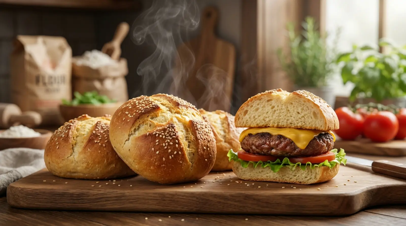 pao de hamburguer sem gluten