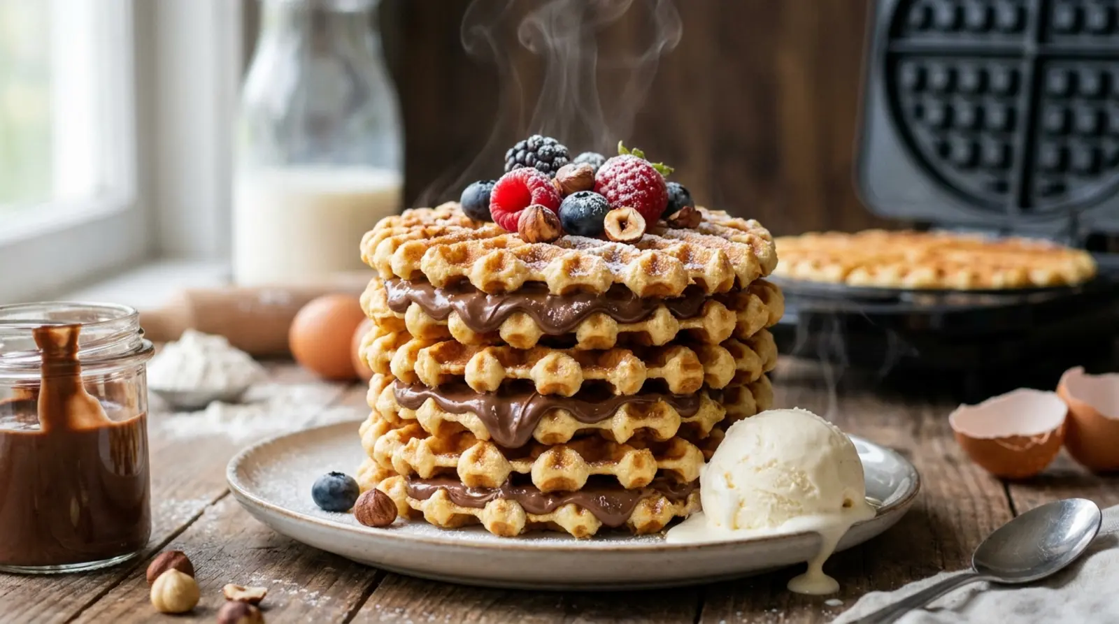 receita de wafer