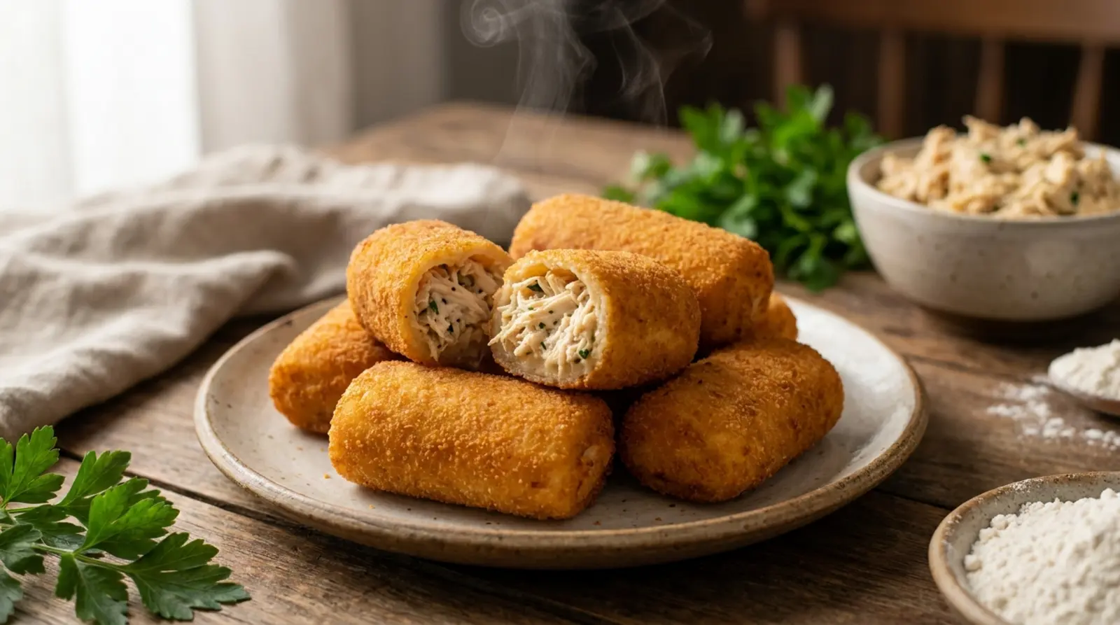 risoles de frango