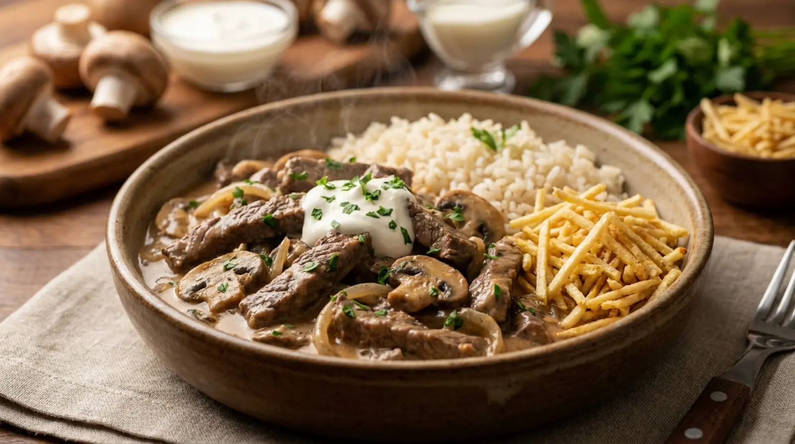 carne para estrogonofe
