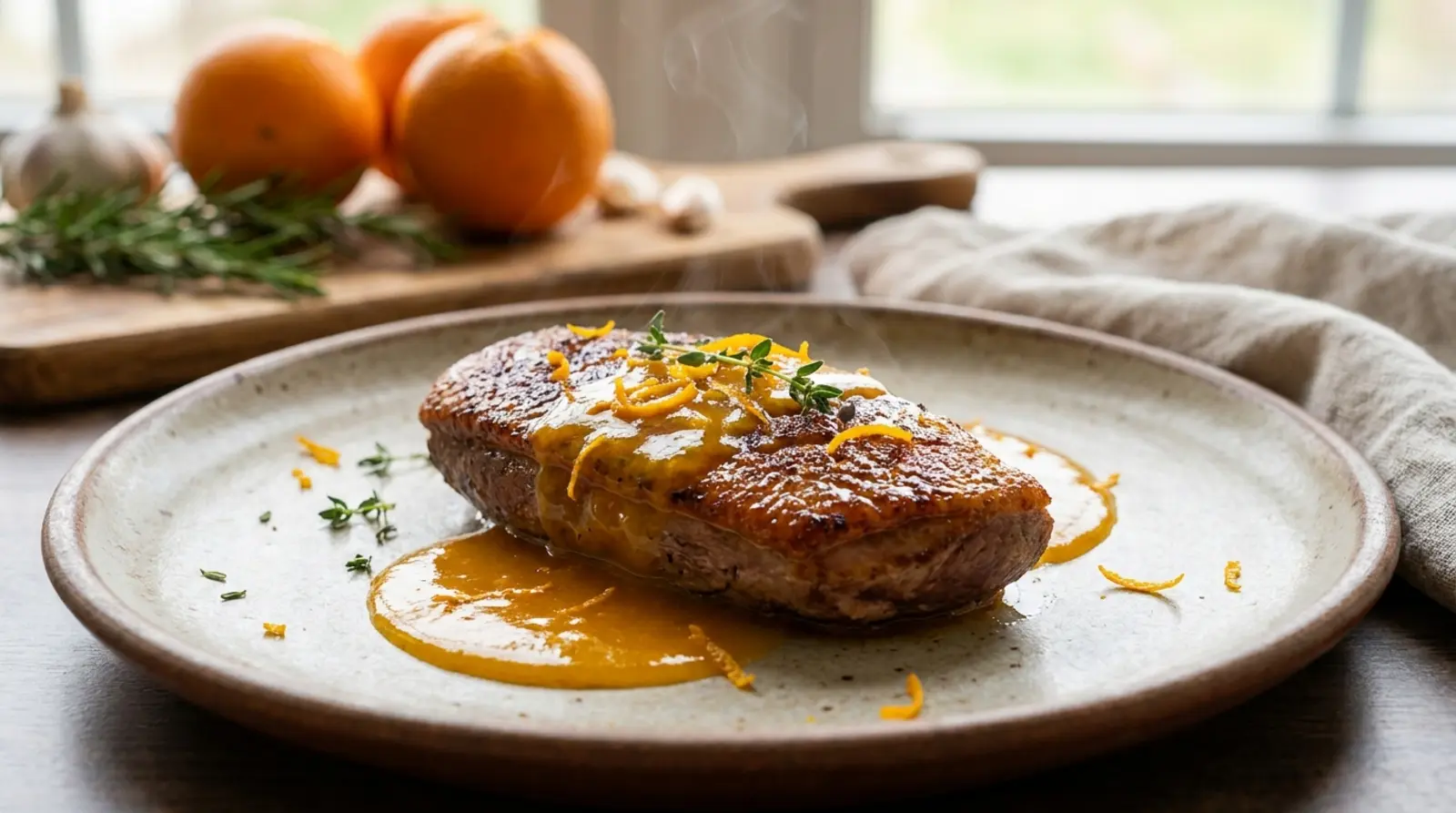 molho de laranja