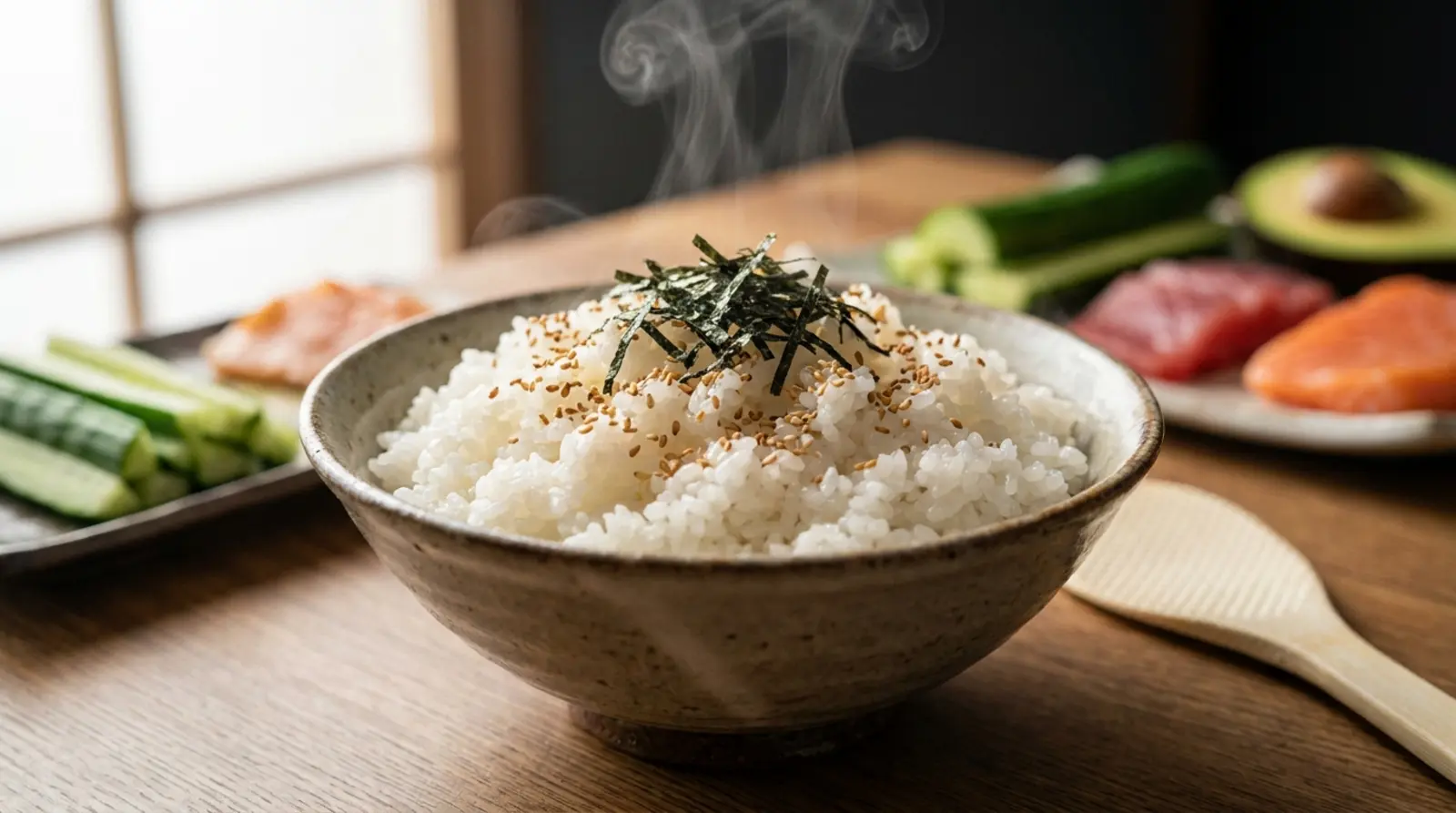 como fazer arroz do sushi