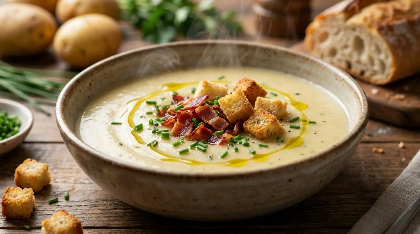 receita de creme de batata